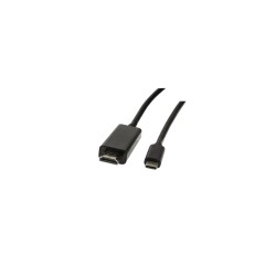 LogiLink USB 3.2 Gen1 USB-C to HDMI Cable - UA0330 - 3 m, 4K@60Hz, Black — Buy in Cyprus with Fast Delivery