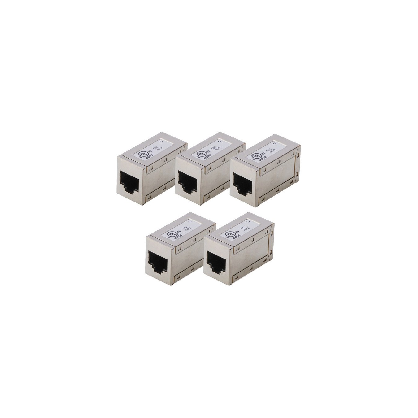 Cat.6 modular coupling - shielded — Buy in Cyprus with Fast Delivery