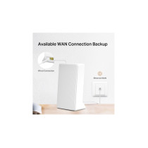 Mercusys MB110-4G - 4G LTE N300 Router, Single-Band 2.4GHz, Nano‑SIM Plug & Play — Buy in Cyprus with Fast Delivery