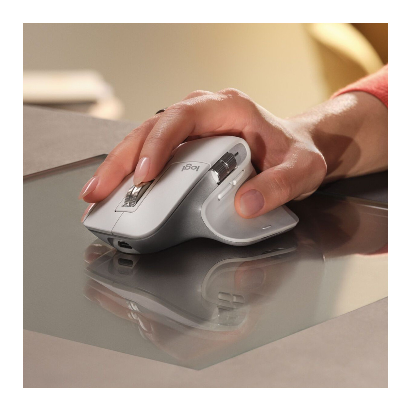 Logitech MX Master 3S - 910-006559 - Wireless Ergonomic Right-Hand Mouse, Graphite, 8000 DPI