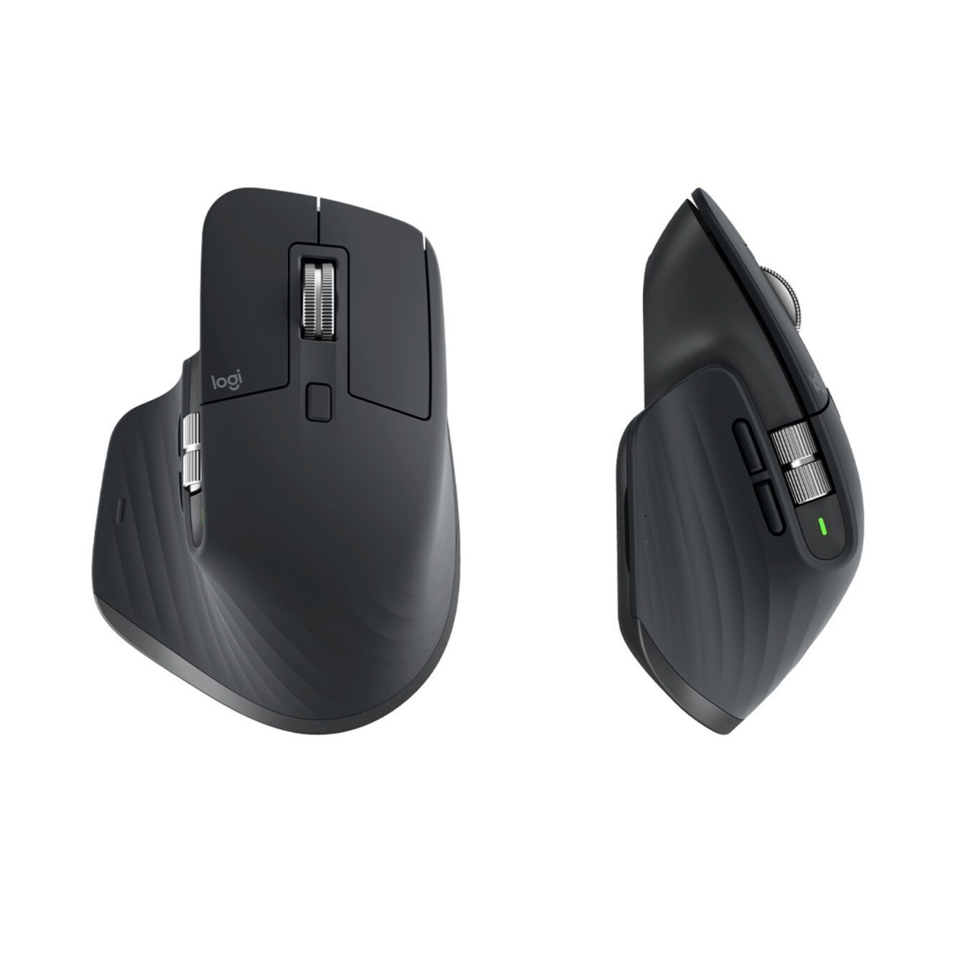 Logitech MX Master 3S - 910-006559 - Wireless Ergonomic Right-Hand Mouse, Graphite, 8000 DPI