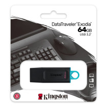 Kingston DataTraveler Exodia DTX 64GB USB 3.2 Gen 1 Flash Drive – 64GB USB-A – | Armenius Store