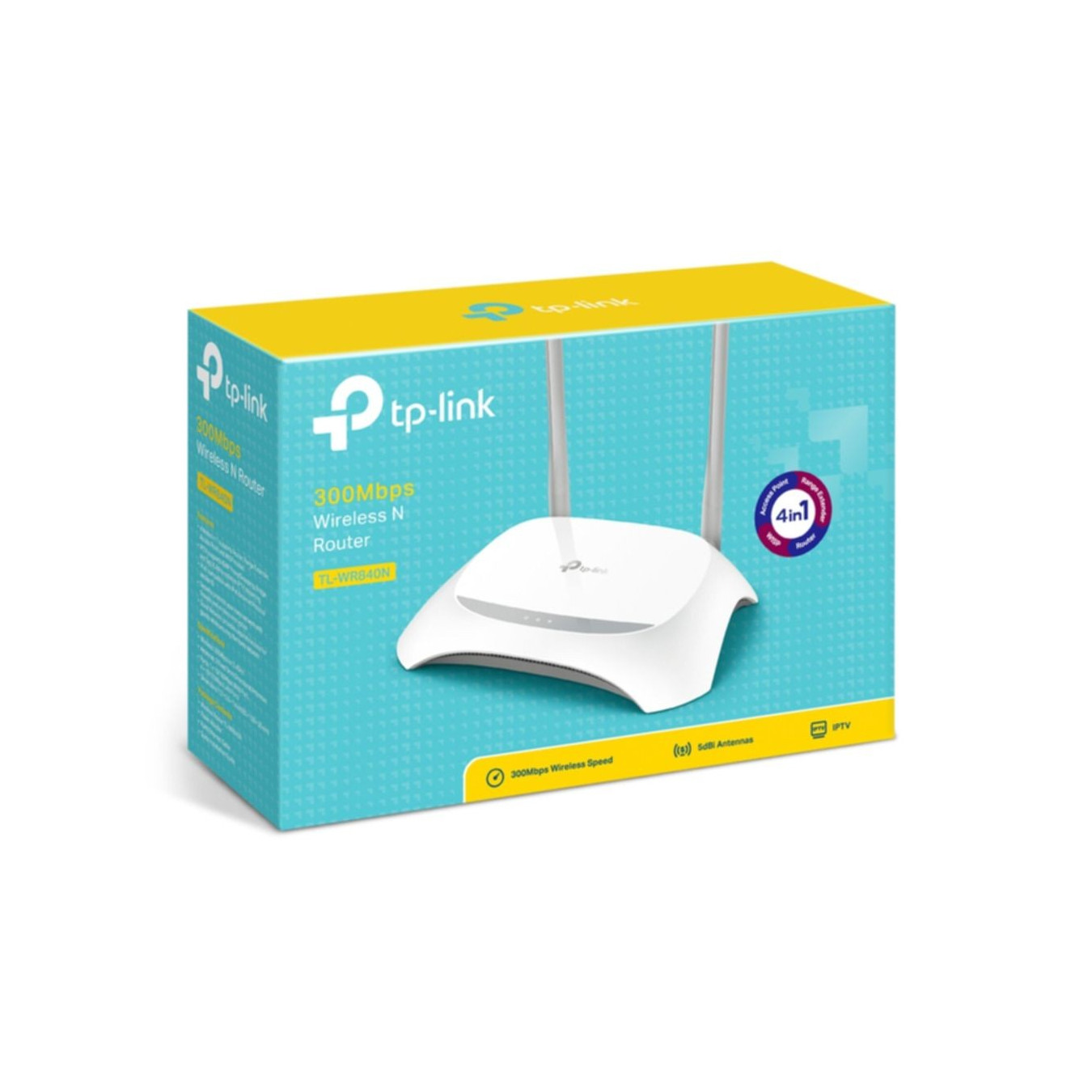 TP-Link TL-WR840N 300Mbps Wi-Fi 4 Router – 2.4GHz | Armenius Store