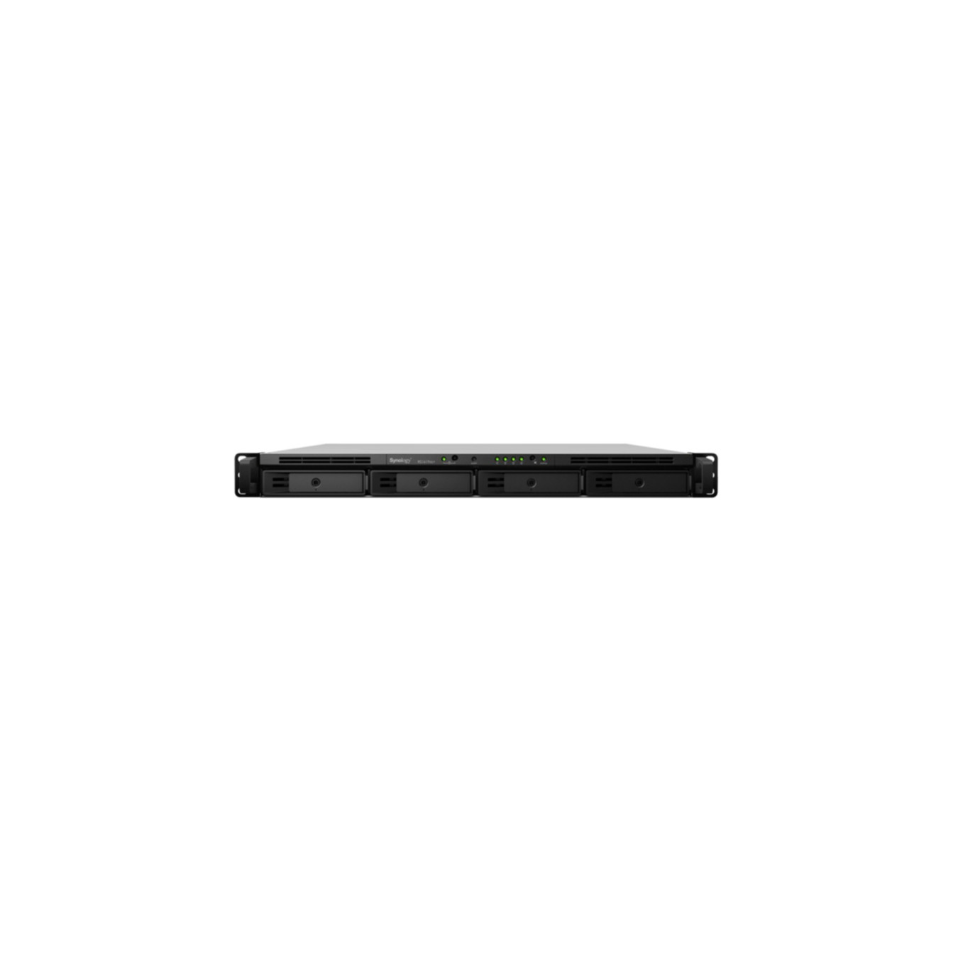 Synology RackStation RS1619xs+ - 1U 4-Bay Rack NAS - Quad-Core CPU, 8GB DDR4 (expandable), 2x M.2 NVMe