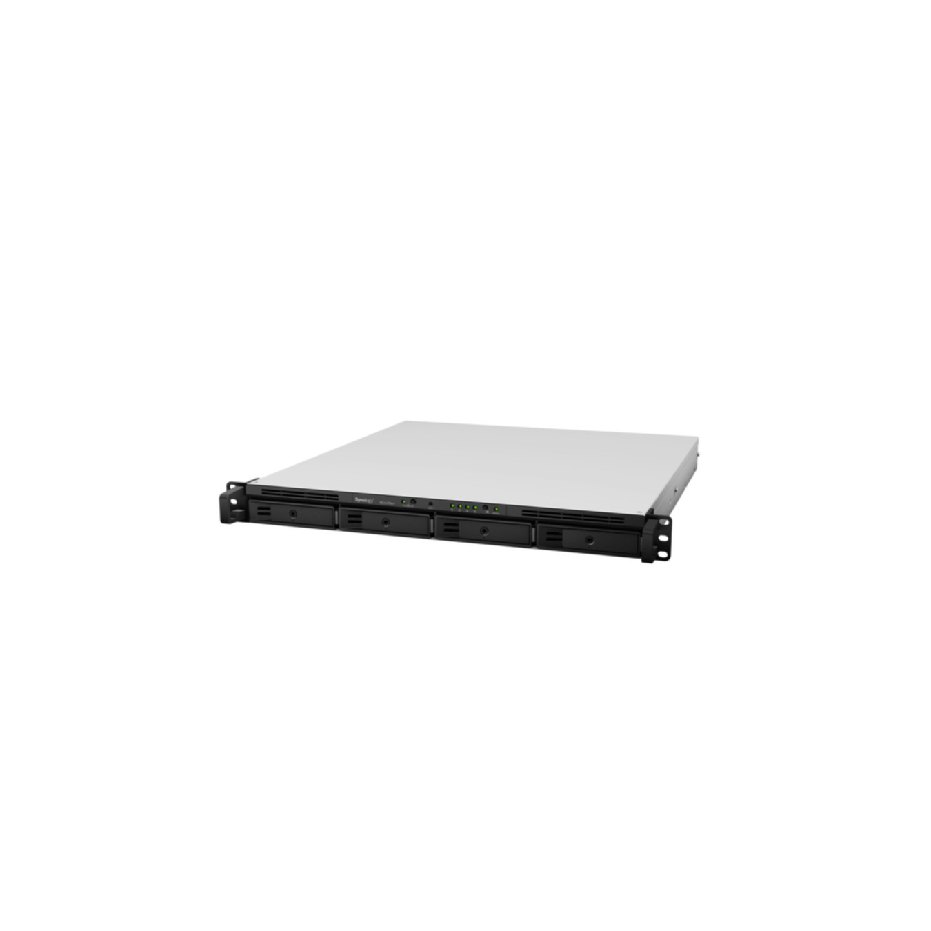 Synology RackStation RS1619xs+ - 1U 4-Bay Rack NAS - Quad-Core CPU, 8GB DDR4 (expandable), 2x M.2 NVMe