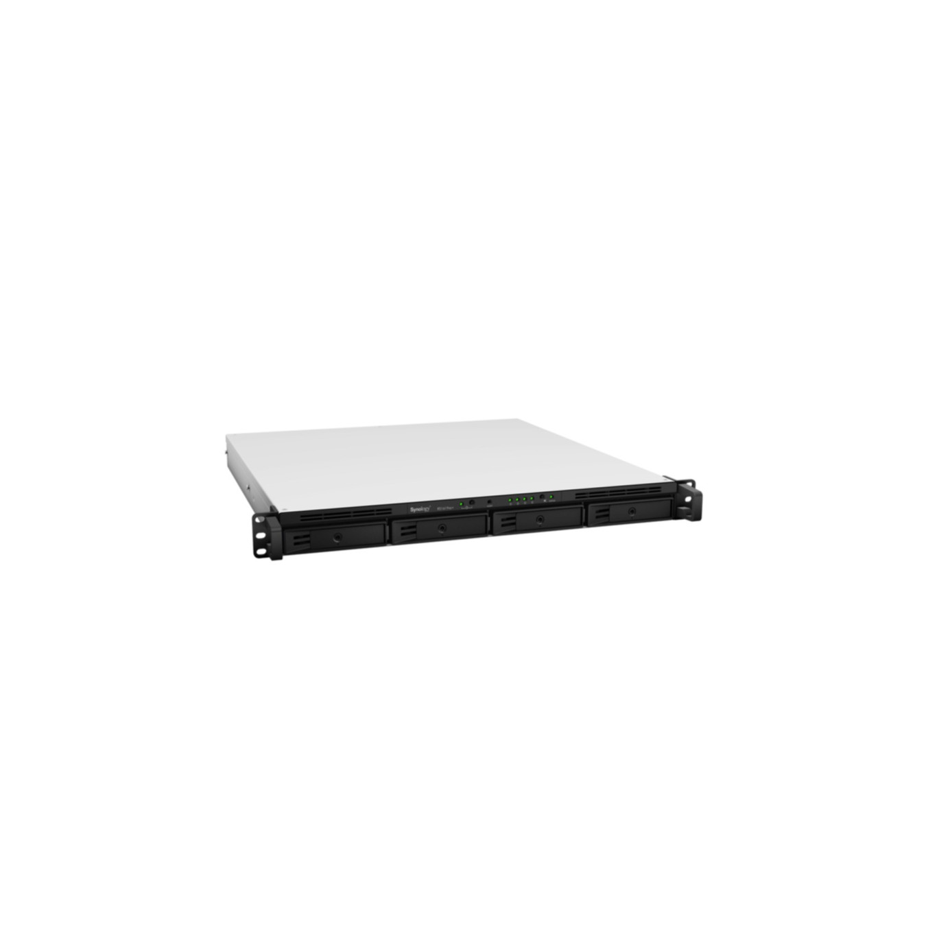 Synology RackStation RS1619xs+ - 1U 4-Bay Rack NAS - Quad-Core CPU, 8GB DDR4 (expandable), 2x M.2 NVMe