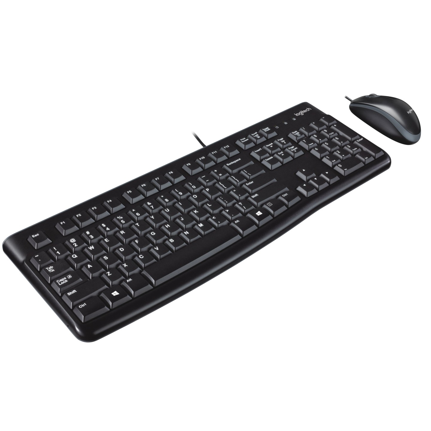 Logitech MK120 Wired Keyboard & Mouse Combo - 920-002562 - Black (Boxed) — Buy in Cyprus with Fast Delivery