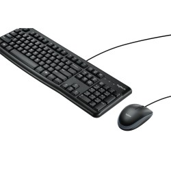 Logitech MK120 Wired Keyboard & Mouse Combo - 920-002562 - Black (Boxed) — Buy in Cyprus with Fast Delivery