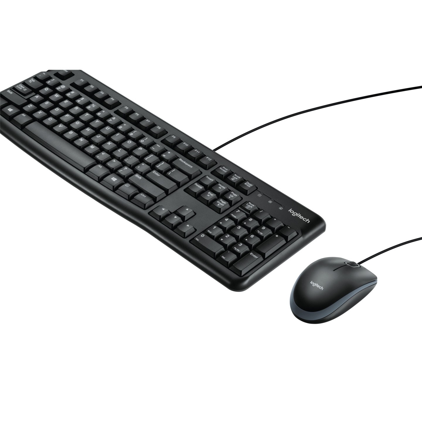 Logitech MK120 Wired Keyboard & Mouse Combo - 920-002562 - Black (Boxed) — Buy in Cyprus with Fast Delivery