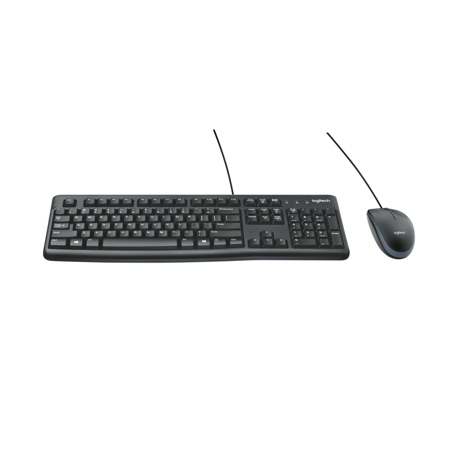 Logitech MK120 Wired Keyboard & Mouse Combo - 920-002562 - Black (Boxed) — Buy in Cyprus with Fast Delivery