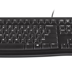 Buy Logitech MK120 Wired Keyboard & Mouse Combo - 920-002562 - Black, USB, Full-... in Cyprus, Nicosia, Limassol, Larnaka, Pafos