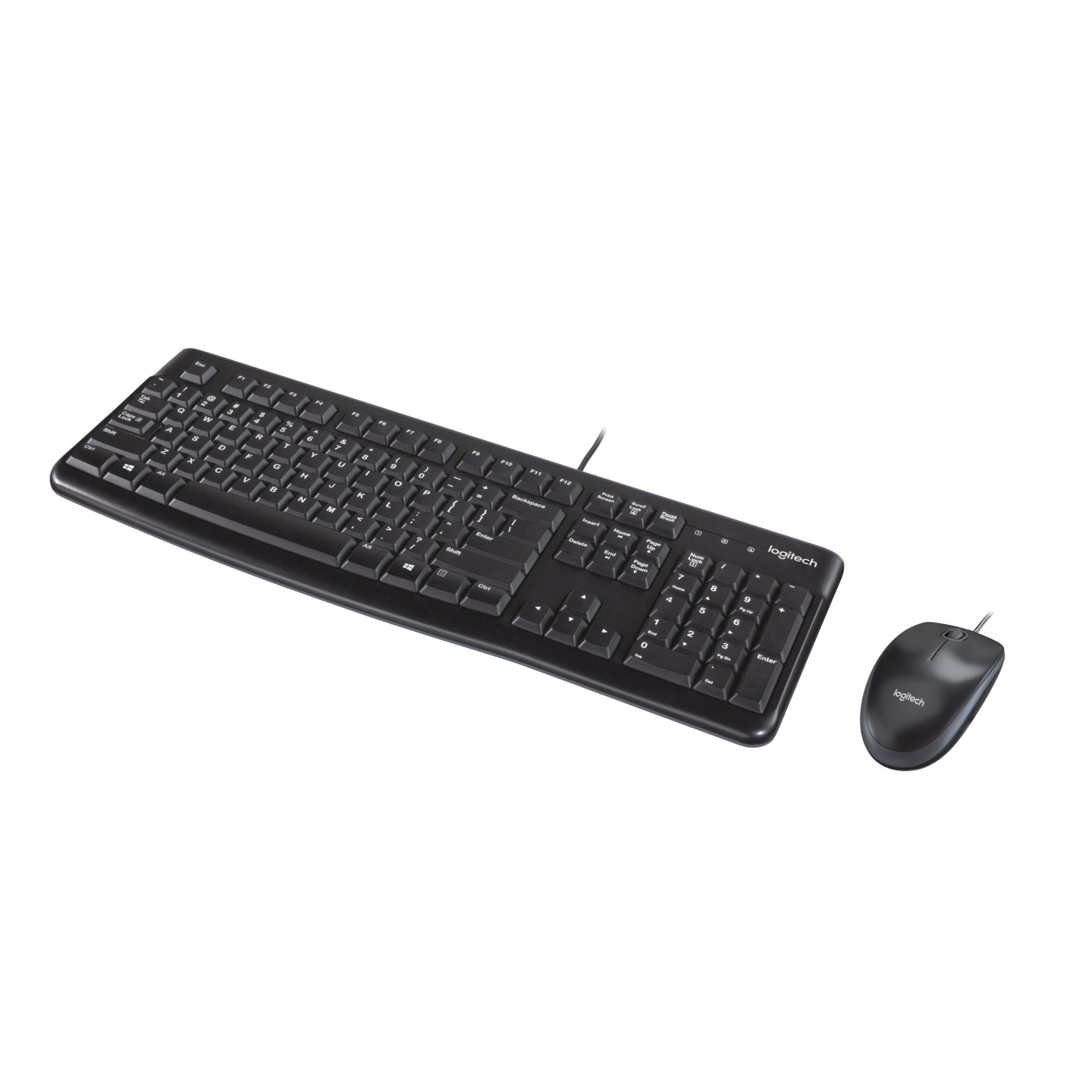 Logitech MK120 Wired Keyboard & Mouse Combo - 920-002562 - Black (Boxed) — Buy in Cyprus with Fast Delivery