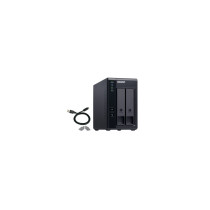 QNAP TR-002 - 2-Bay SATA RAID Enclosure (RAID 0/1/JBOD), USB 3.2 Gen2 Type-C, Black — Buy in Cyprus with Fast Delivery
