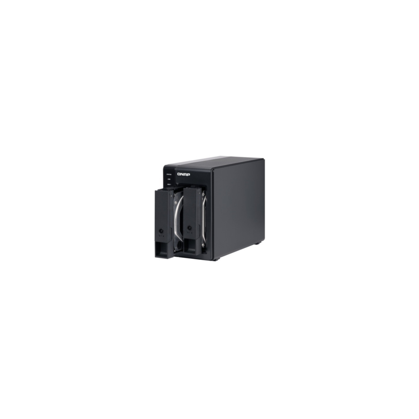 QNAP TR-002 - 2-Bay SATA RAID Enclosure (RAID 0/1/JBOD), USB 3.2 Gen2 Type-C, Black — Buy in Cyprus with Fast Delivery