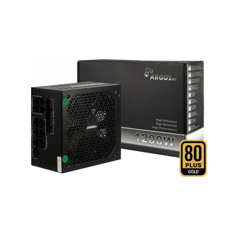 Inter-Tech HA-1200BA4 1200W 80+ Gold ATX 3.1 Fully Modular PC Power Supply - 88882236 (Boxed)