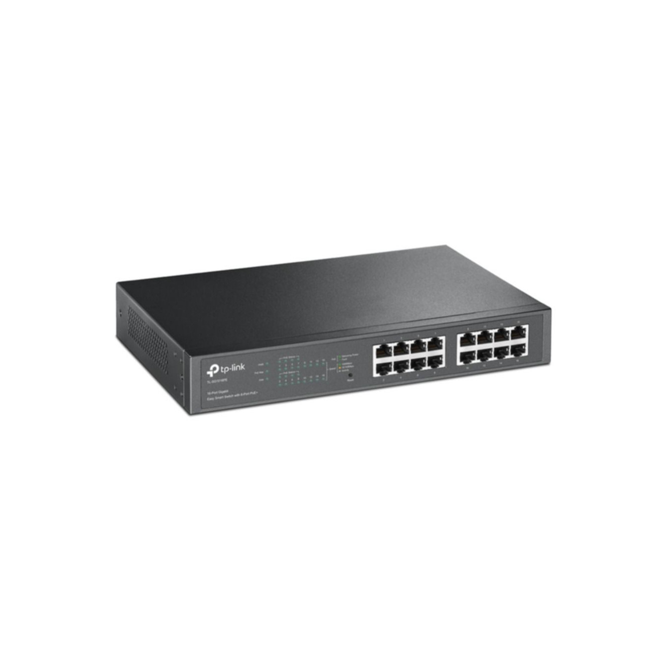 TP-Link 16-Port Gigabit PoE+ Switch - TL-SG1016PE - 8x PoE+, 150W Budget, Managed, Rackmountable