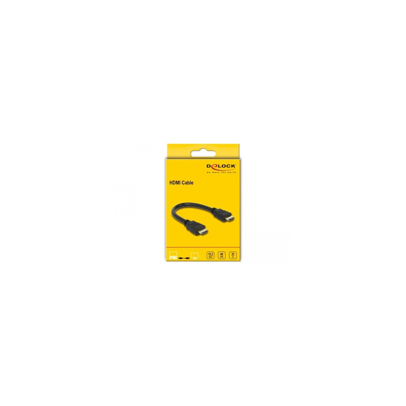 Cable High Speed HDMI with Ethernet - Male to Male, 4K — Buy in Cyprus with Fast Delivery