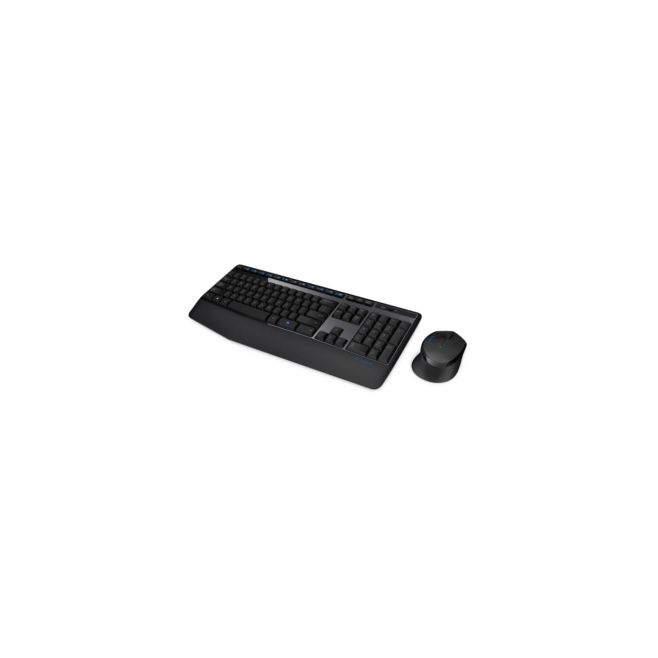 Logitech MK345 Wireless Keyboard & Mouse Combo - 920-006489 - Full-size US, Black, 2.4GHz RF