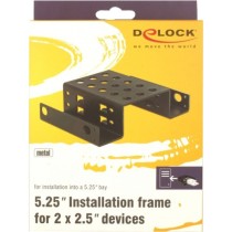 Delock 18270 2x 2.5-inch to 5.25-inch Mounting Frame | Armenius Store