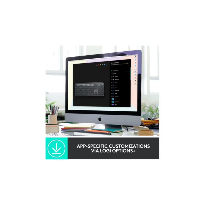 Buy Logitech MX Keys Combo for Business - 920-010926 - Graphite, Wireless RF & B... in Cyprus, Nicosia, Limassol, Larnaka, Pafos