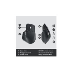Logitech MX Keys Combo Business 920-010926 Graphite German QWERTZ (Boxed) — Buy in Cyprus with Fast Delivery