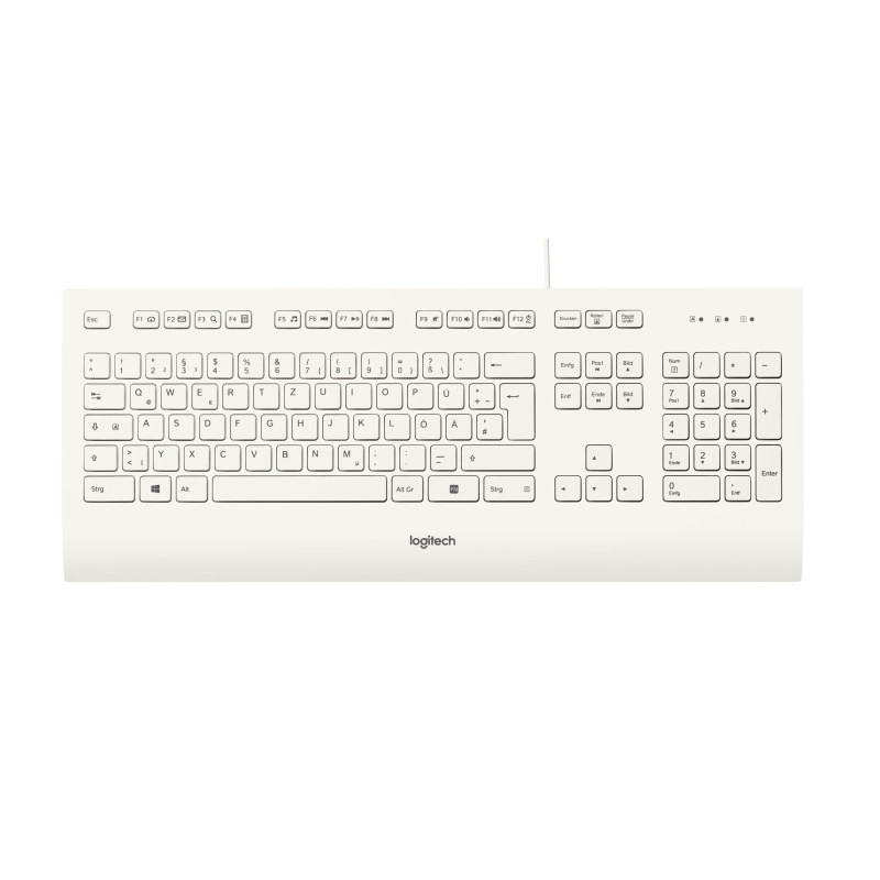 Logitech K280e Corded Keyboard German QWERTZ - 920-008319 (Boxed) — Buy in Cyprus with Fast Delivery