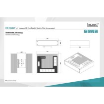 8P G Ethernet Network Switch, Flat, Industrial UNM — Buy in Cyprus with Fast Delivery