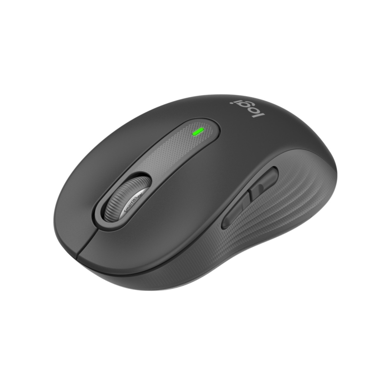 Logitech Signature M650 Wireless Mouse - 910-006274 - Graphite, Right-Hand Ergonomic, RF + Bluetooth, 4000 DPI, AA Battery