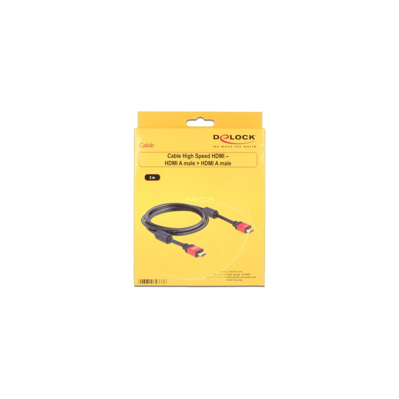 High Speed Cable - HDMI A (male) to HDMI A (male) — Buy in Cyprus with Fast Delivery