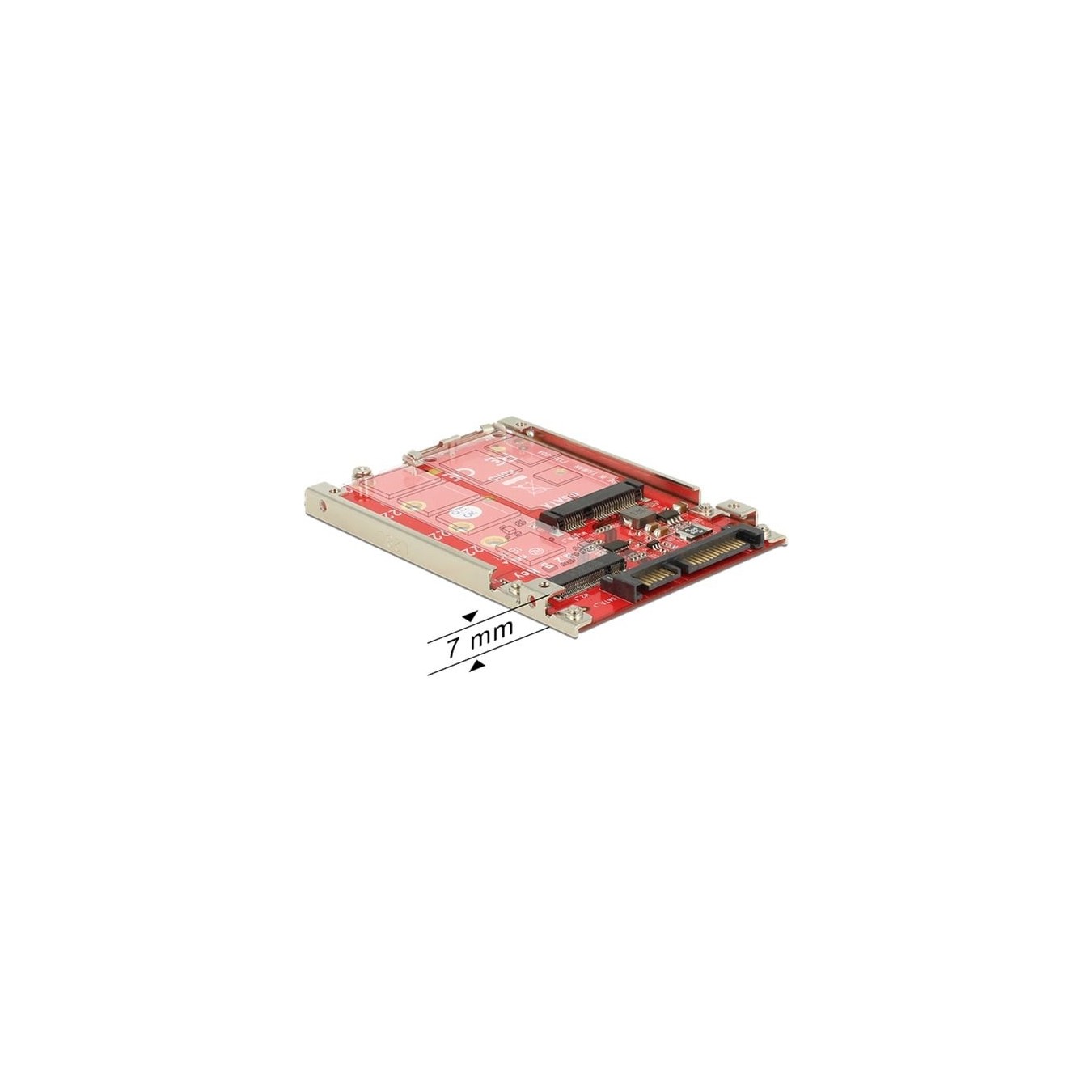 2.5" SATA Converter - 22 Pin to M.2 mSATA — Buy in Cyprus with Fast Delivery