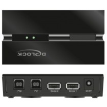 Delock USB 2.0 Switch for 2 PCs to 2 Devices - USB Switch — Buy in Cyprus with Fast Delivery