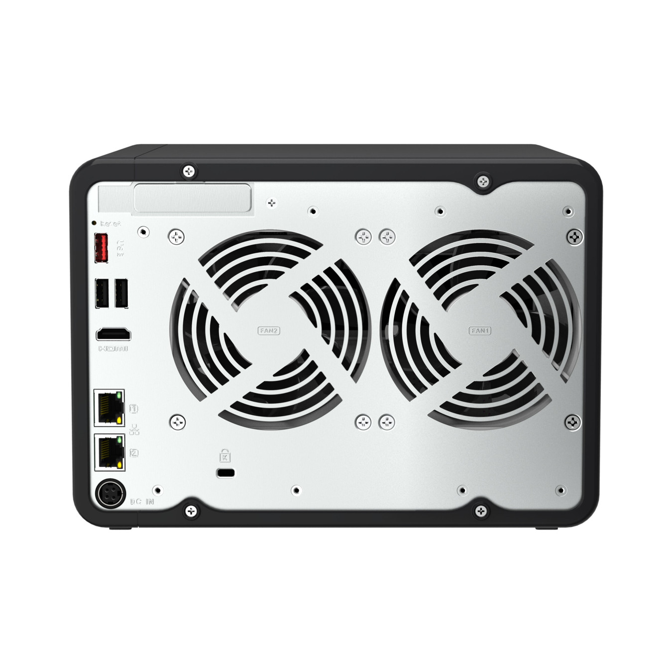 QNAP TS-664-8G NAS Server - 6-Bay, Intel Celeron N5095 2.0/2.9GHz, 8GB DDR4, 2x M.2, 2x2.5GbE, HDMI 2.1, Black/Bronze