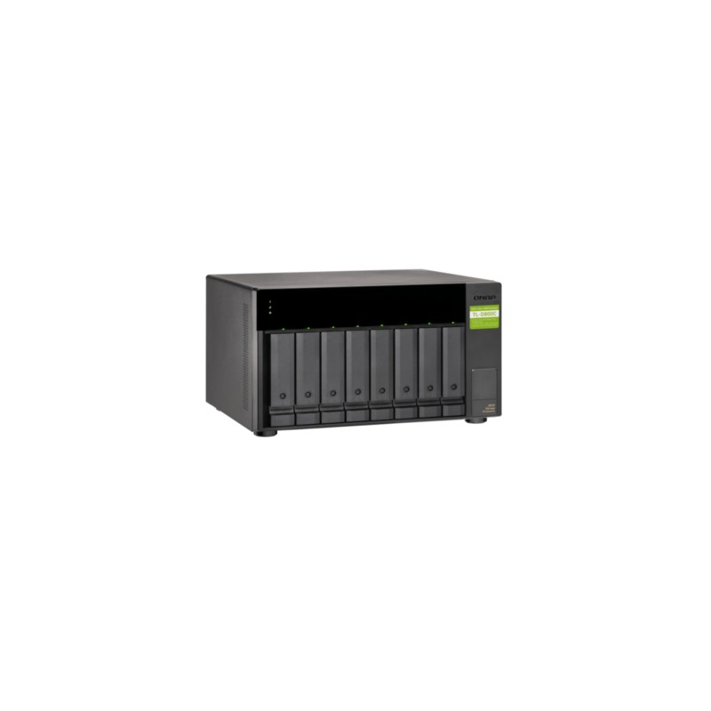 Buy QNAP TL-D800C 8-Bay NAS Expansion Unit - USB 3.2 Gen2 Type-C, UASP in Cyprus, Nicosia, Limassol, Larnaka, Pafos
