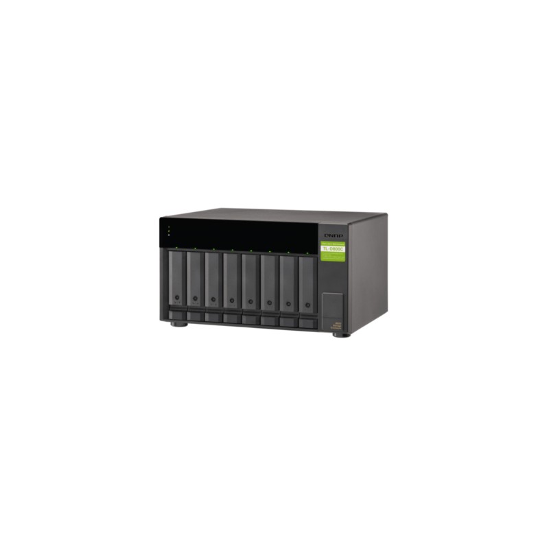 Buy QNAP TL-D800C 8-Bay NAS Expansion Unit - USB 3.2 Gen2 Type-C, UASP in Cyprus, Nicosia, Limassol, Larnaka, Pafos