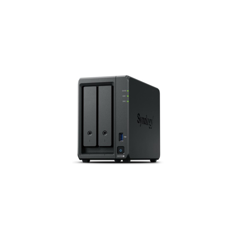 Buy Synology DiskStation DS725+ - 2-Bay NAS - AMD R1600 2.6/3.1GHz, 4GB DDR4, Du... in Cyprus, Nicosia, Limassol, Larnaka, Pafos