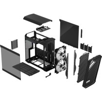 Torrent Compact RGB Black TG Light Tint - Tower Case — Buy in Cyprus with Fast Delivery