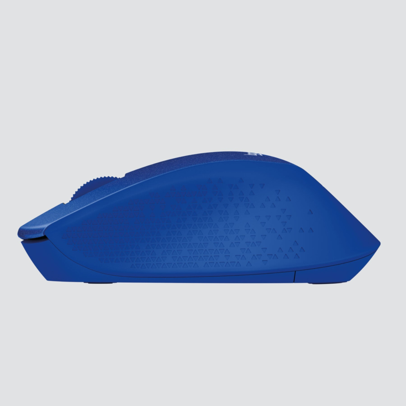 Logitech M330 Silent Plus - 910-004910 - Blue Wireless Optical Mouse, Right‑Hand, Silent Clicks