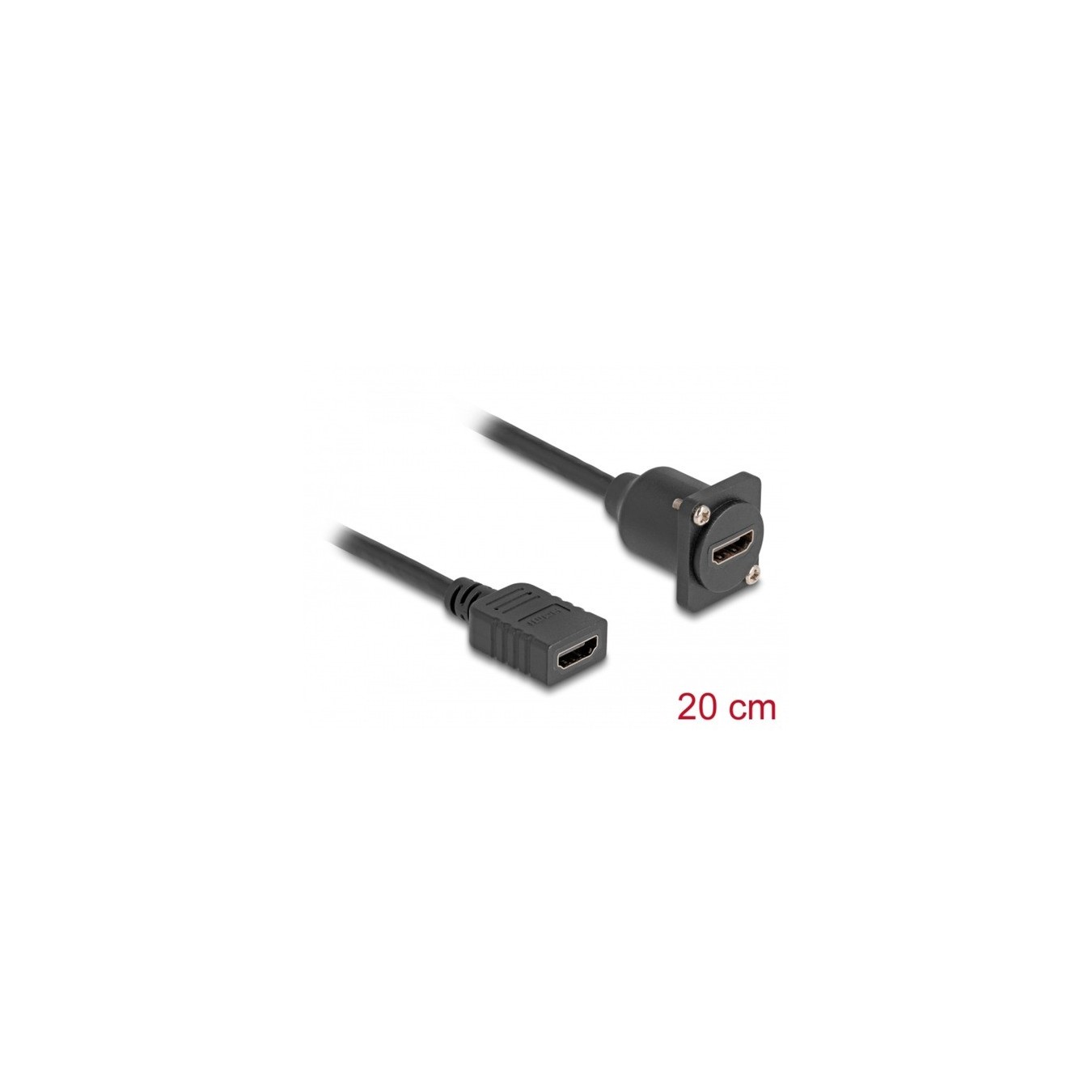 D-type cable HDMI socket to HDMI socket - D-type cable HDMI socket to HDMI socket — Buy in Cyprus with Fast Delivery