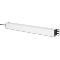 19' PDU Power Strip with Aluminum Profile - 9-fold - Back-up Fuse — Buy in Cyprus with Fast Delivery