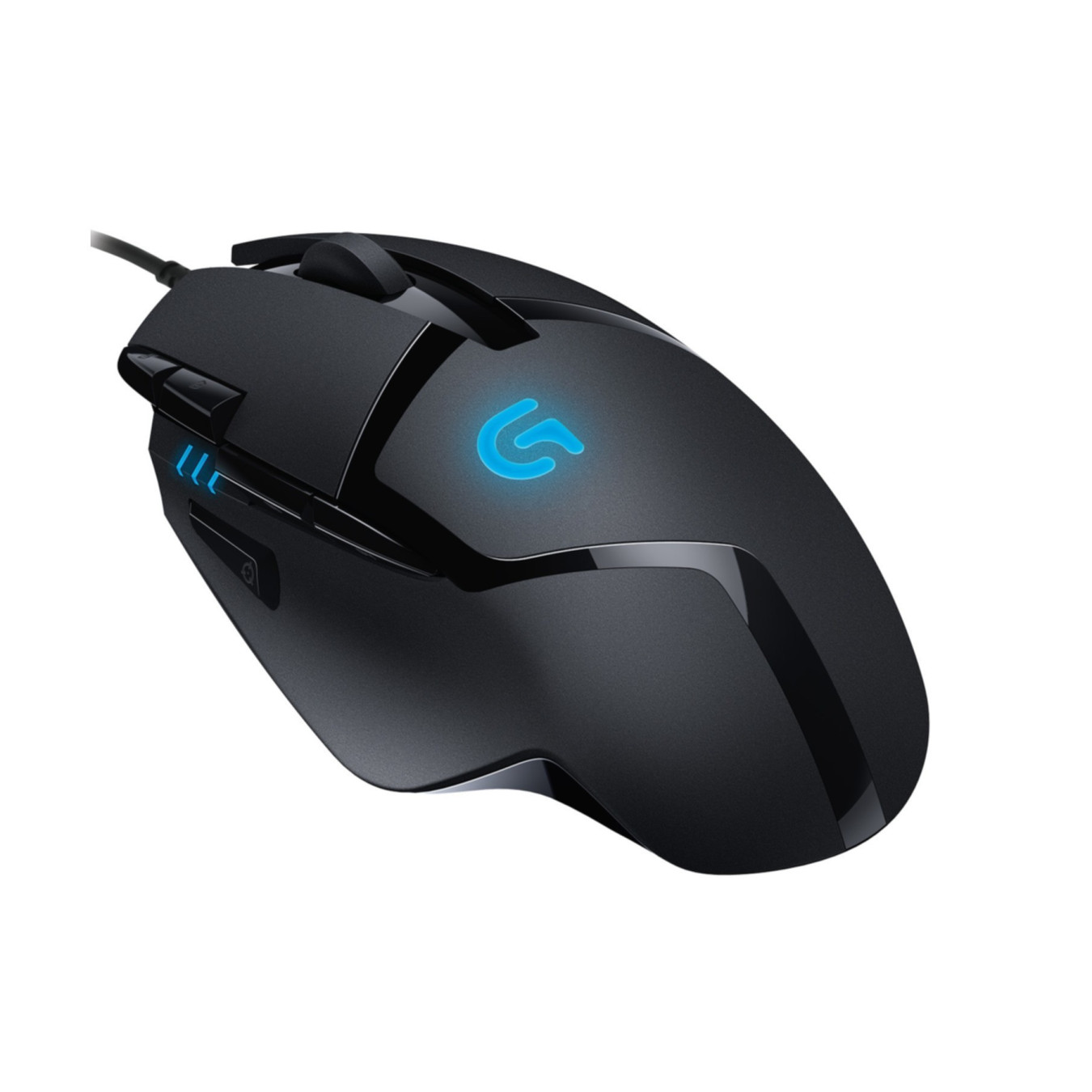 Logitech G402 Hyperion Fury - 910-004068 - Wired Gaming Mouse, Black, 4000 DPI, 8 Programmable Buttons