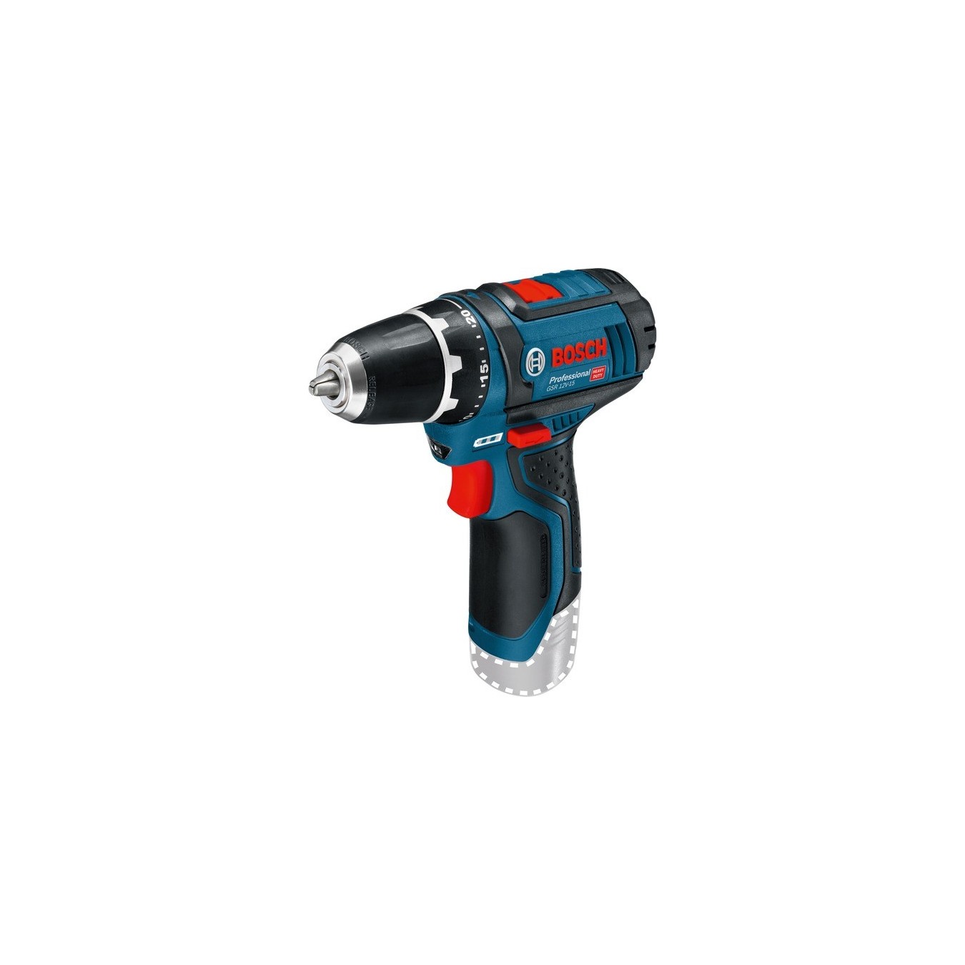 Bosch Cordless Drill/Driver - GSR 12V-15 - Professional bare tool, 12 Volt — Buy in Cyprus with Fast Delivery