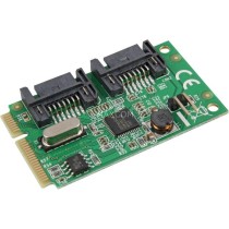 MiniPCIe I/O PCIe 2x SATA 6 Gb/s Controller — Buy in Cyprus with Fast Delivery