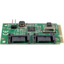 MiniPCIe I/O PCIe 2x SATA 6 Gb/s Controller — Buy in Cyprus with Fast Delivery