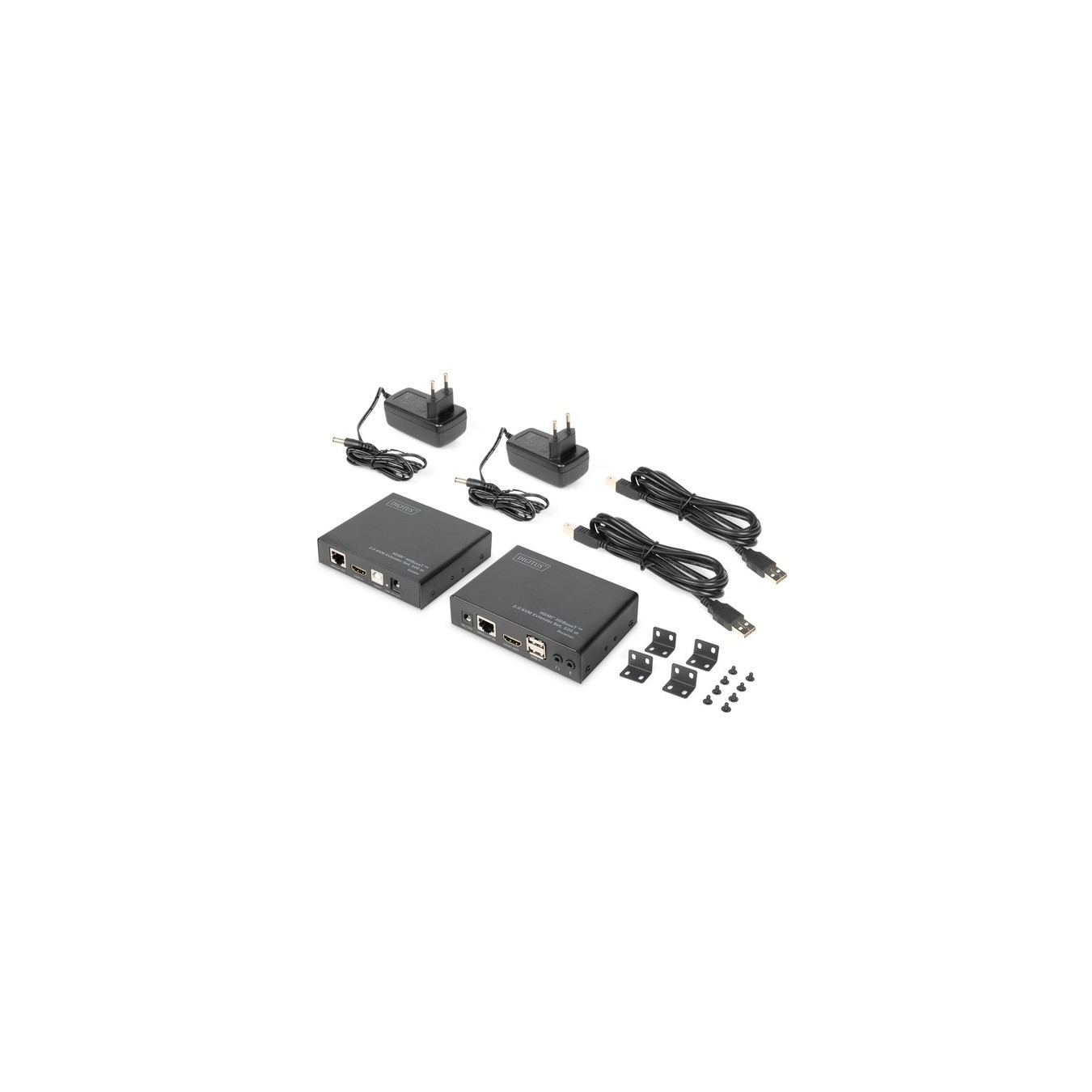 4K HDBaseT 2.0 HDMI KVM Extender Set, HDMI extension — Buy in Cyprus with Fast Delivery