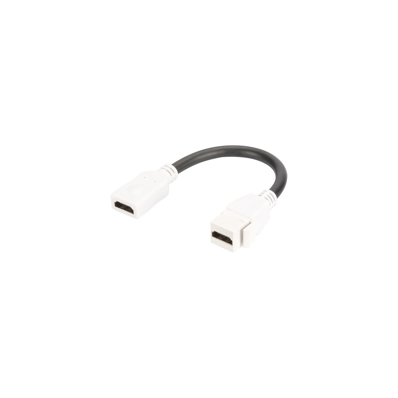 HDMI 2.0 Keystone module - 12 cm cable — Buy in Cyprus with Fast Delivery