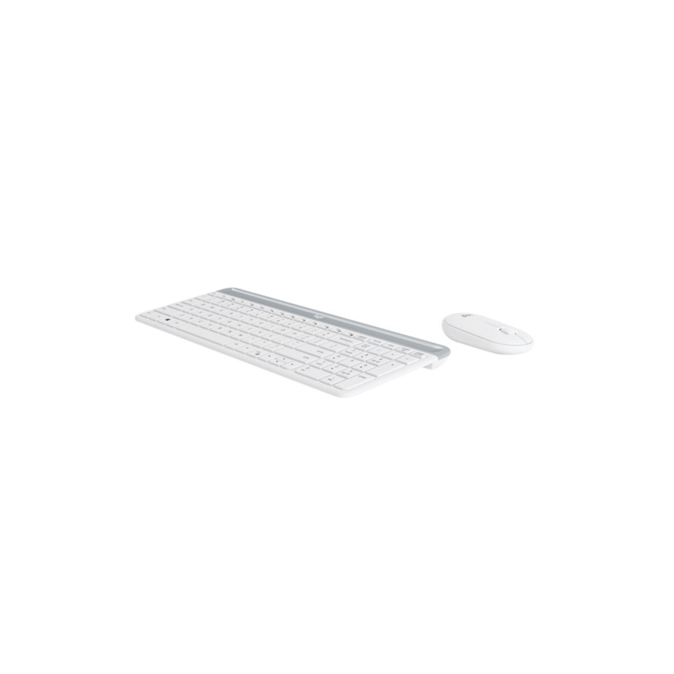Logitech MK470 Wireless Slim Keyboard & Mouse Combo - 920-009189 - White, German QWERTZ, 2.4 GHz