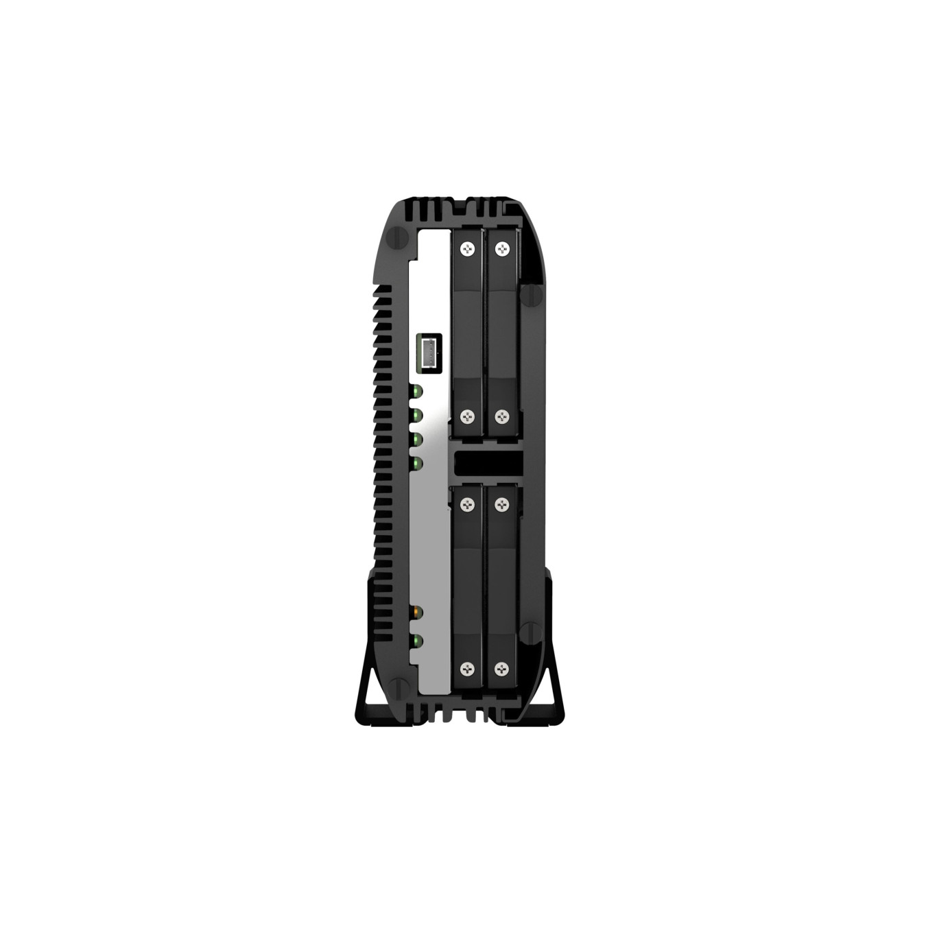QNAP TS-410E-8G - 4-Bay Fanless NAS - Intel Celeron J6412 2.6GHz, 8GB RAM, 2.5GbE, 4x 2.5-inch SSD