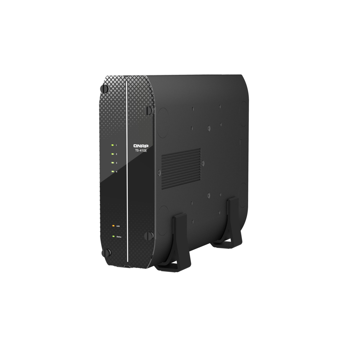 QNAP TS-410E-8G - 4-Bay Fanless NAS - Intel Celeron J6412 2.6GHz, 8GB RAM, 2.5GbE, 4x 2.5-inch SSD