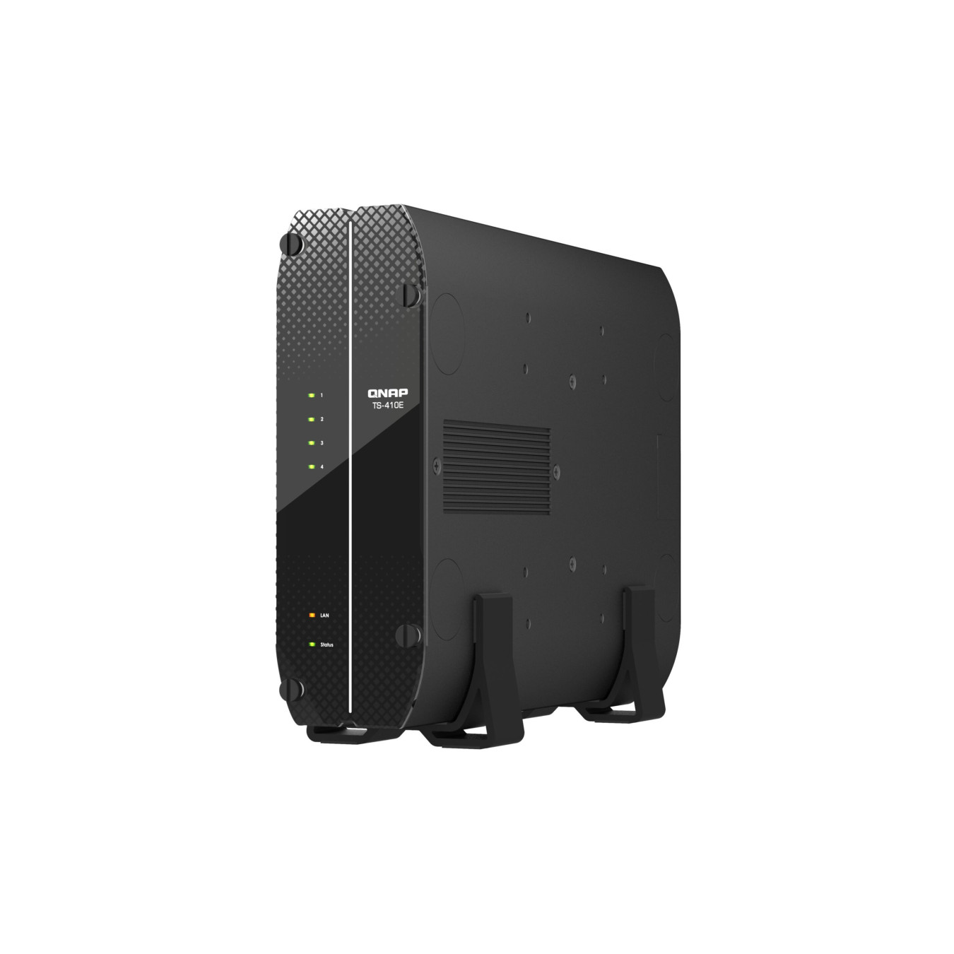 QNAP TS-410E-8G - 4-Bay Fanless NAS - Intel Celeron J6412 2.6GHz, 8GB RAM, 2.5GbE, 4x 2.5-inch SSD