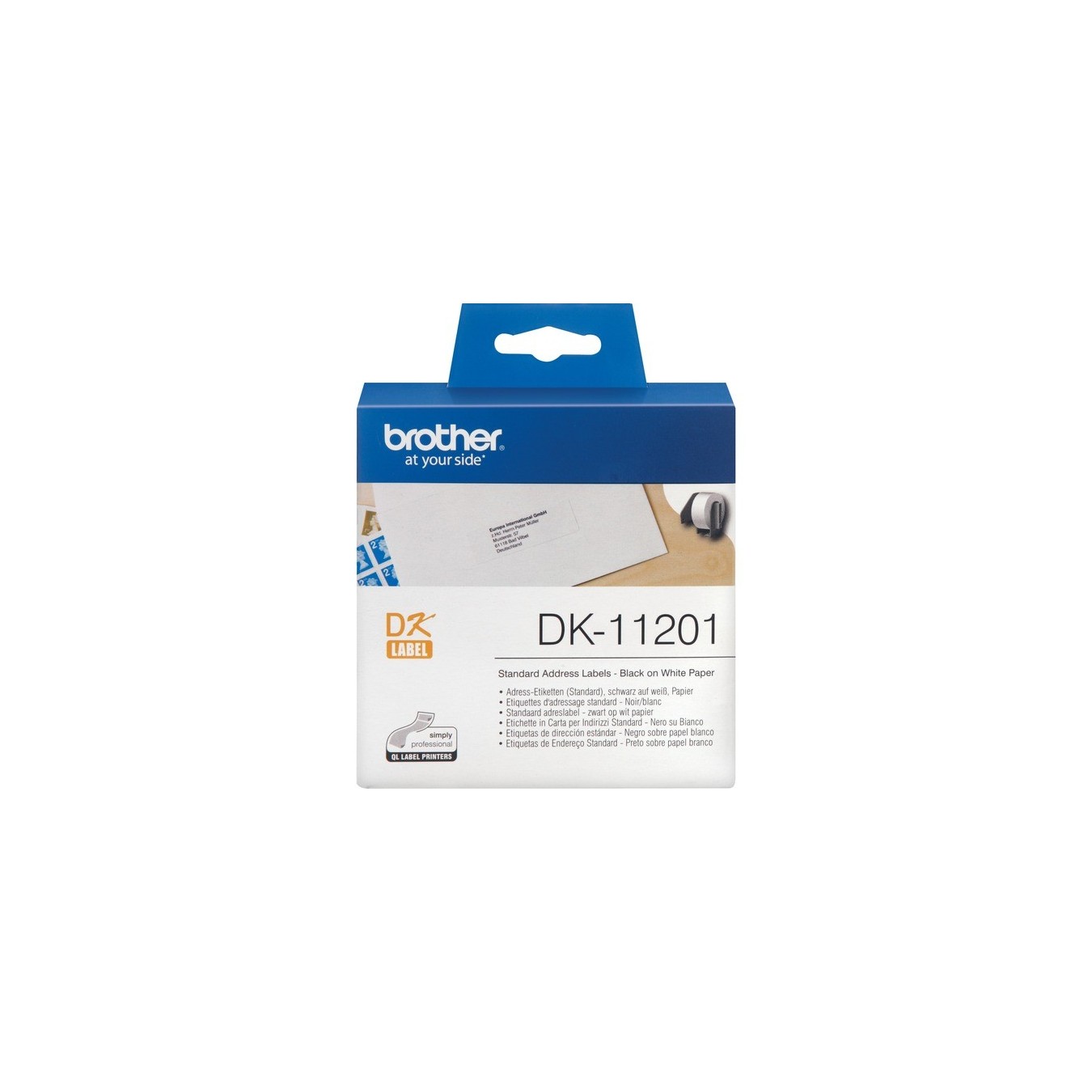 Address labels - DK-11201 - tape — Buy in Cyprus with Fast Delivery